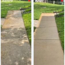 Front Porch and Sidewalk Cleaning in Centreville, VA 0