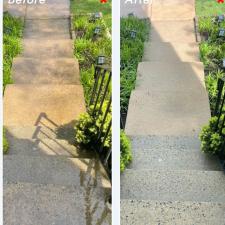 Front Porch and Sidewalk Cleaning in Centreville, VA 1